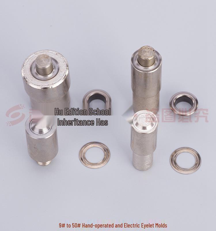 In-Stock Metal Eyelet Press Machine with Die Sizes 80-2000#