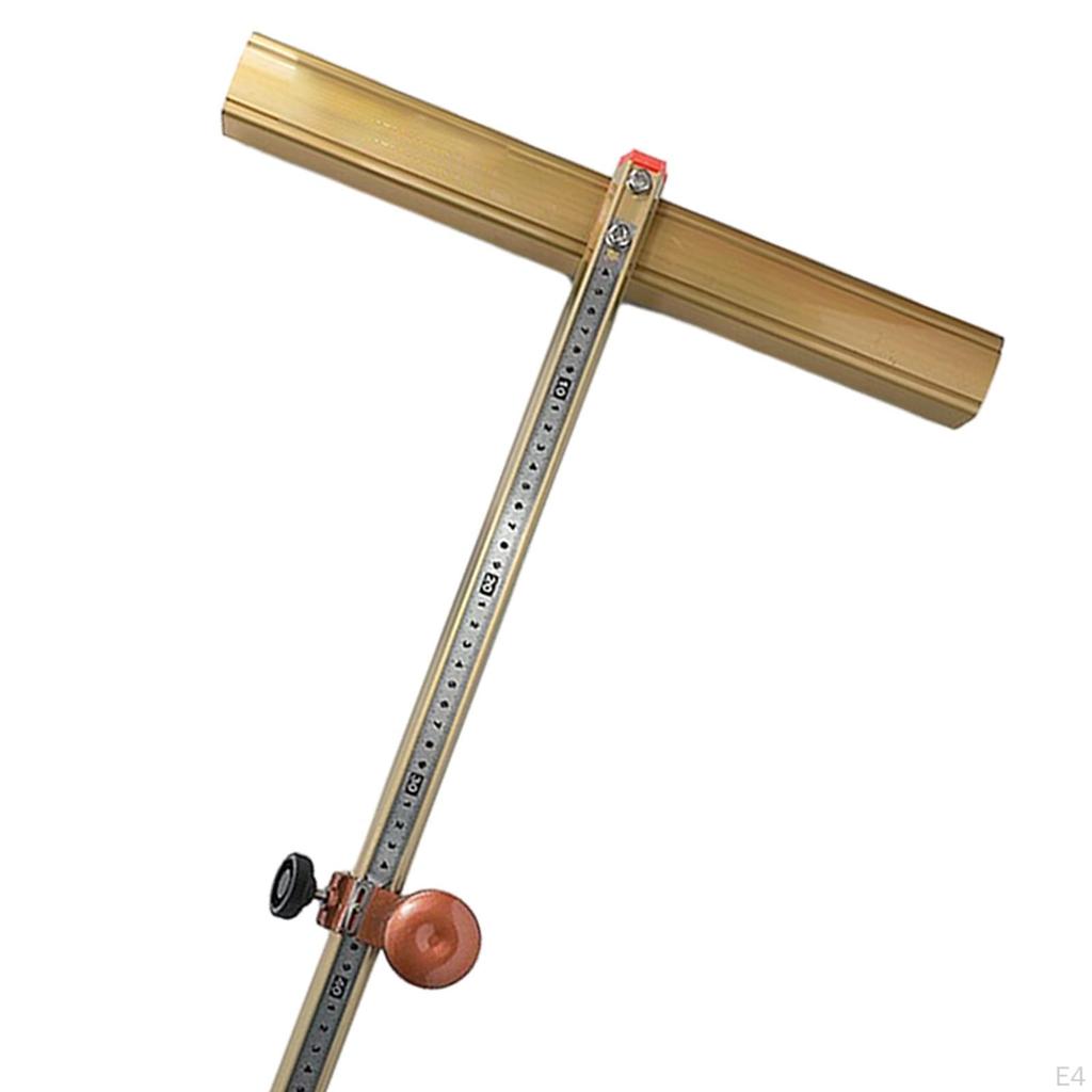 T-стеклорез, металлическая длина 60 см, практичная полоса инструмента для резки плитки