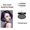 6G Eyebrow Stamp Waterproof Sweatproof Long Lasting Brow Powder 3 Shapes Colors Makeup Brow Stamp for Beginners