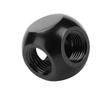 G1/4 Threaded Water Cooling Fitting 3 Way 3 Way Brass Adapter  Computer Water Cooling