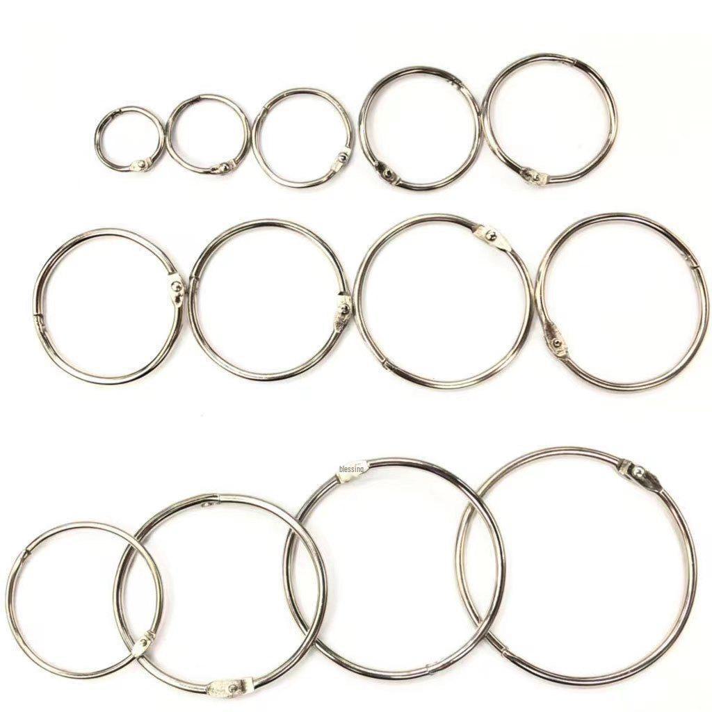 Держатель для карточек с отрывными листами, кольца для переплета, катушка для книг с железными кольцами