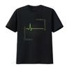 Винтажная футболка Type O Negative с дизайном ЭКГ Все размеры S 2345XL винтажная Стильная модная Стильная Удобная Дышащая