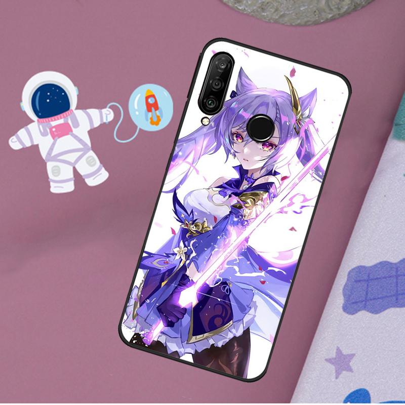 Кэ Цин Genshin Impact Аниме Для Huawei Nova 11i 8i 7i 3i Nova 10 9 SE 5T Y60 Y61 Y70 Y90 P20 P30 P40 Lite P60 Pro Чехол