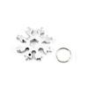 18 In 1 Stainless Steel Snowflake Multi tool Keychain Hand Outdoor Tools