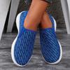 Women Breathable Flat Shoes Sneakers Platform Shoes Woman Loafers Breathable Air Mesh Swing Wedges Shoe Breathable Flats