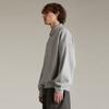 Fear of God Рубашка-поло Essentials с длинными рукавами Dark Heather Oatmeal Мужские топы Серые 192SP244393F