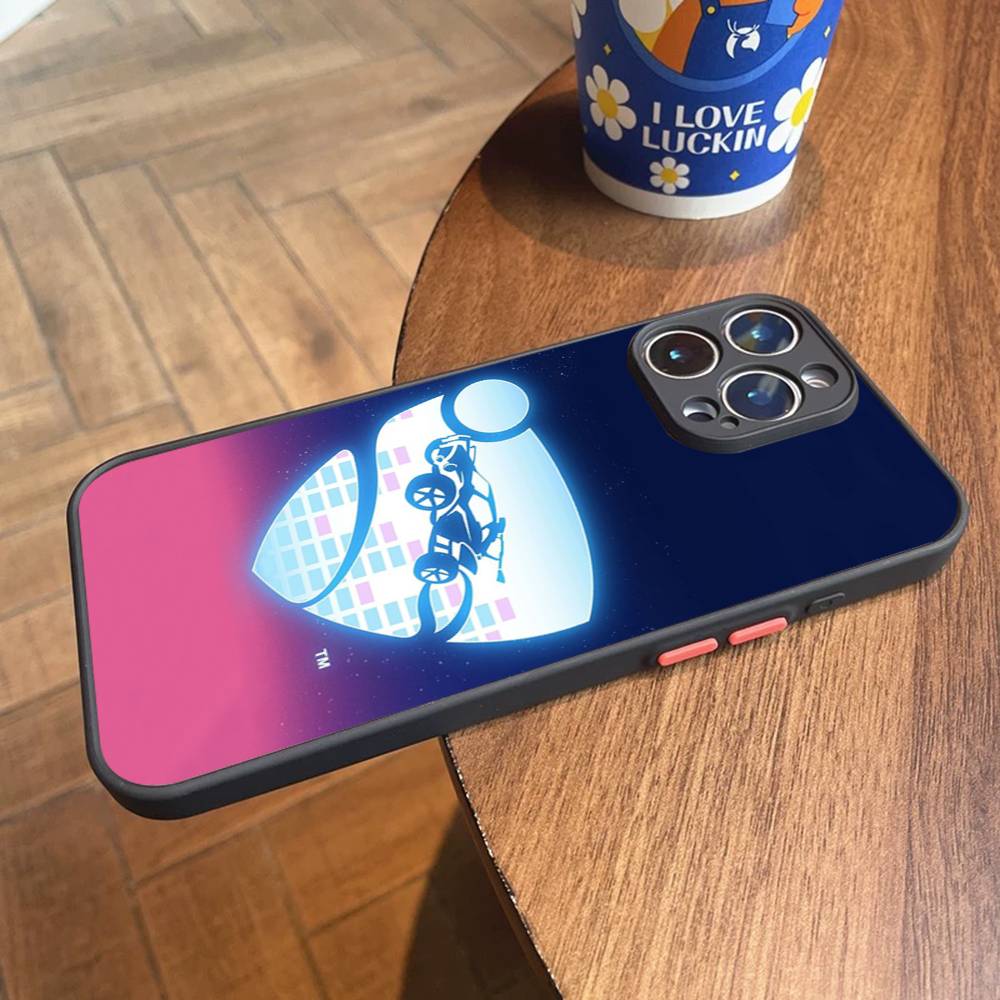 R-Rocket L-League игра Матовый чехол Для iPhone 16 15 14 11 12 13 Mini Pro Max X XR XS MAX Чехол для телефона ударопрочный
