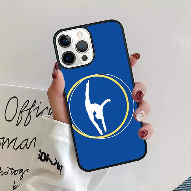 Гимнастическое движение с лентой Чехол для телефона Для iPhone 17 Air 15 16 14 13 12 Pro Max 11 Pro Max Plus Coque Shell