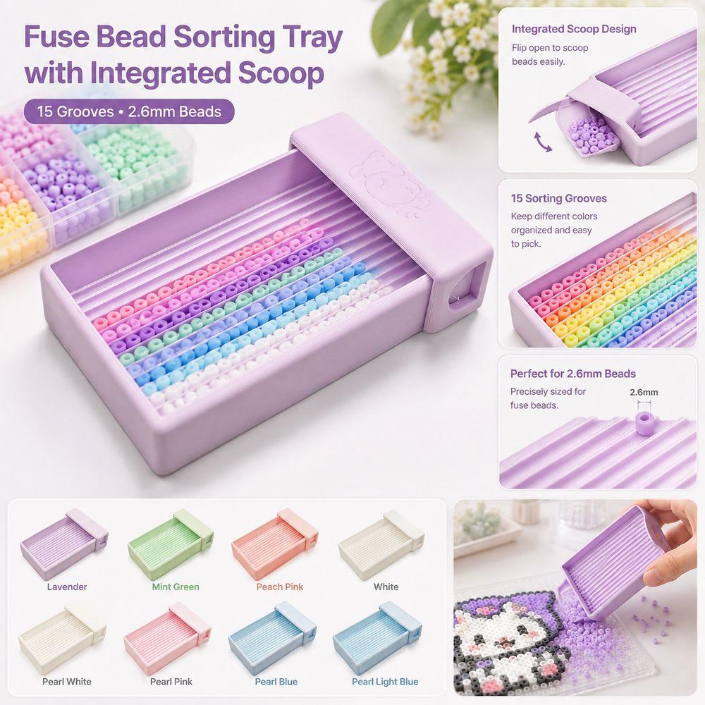 Craft Bead Organizer Bead Sorting Tray Plastic Diamond Painting Tray  Diamond Painting Supplies