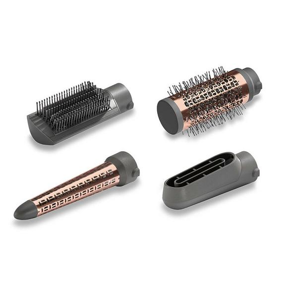Babyliss as136e 1000w multifunctional curling iron and dryer, 4 tips