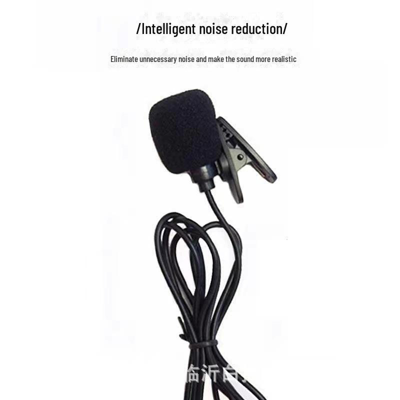 Проводная гарнитура с зажимом для воротника, громкоговорителем, креплением на ухо, микрофоном с защитой от воя и звукоснимателем для инструментов