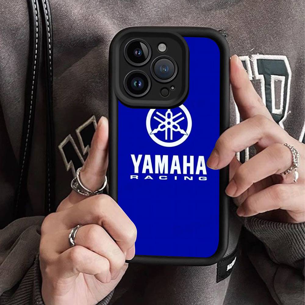 Классический чехол для телефона с логотипом Y-YAMAHAS для мотоцикла, для IPhone 17 16 E 15 14 13 12 11 Pro Max Plus, задняя крышка