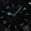 [Hyakichi 101] Модель.15S 38 мм Дайверские часы с секундной стрелкой Керамический безель Без даты Глубокий аква