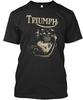 Classic Triumph Engine Black Standard Unisex T-Shirt