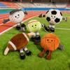 Bag Charming Football Stuffed Toy Rugby Tennis Golf Plush Doll Funny Plush Toys  Birthday Gifts