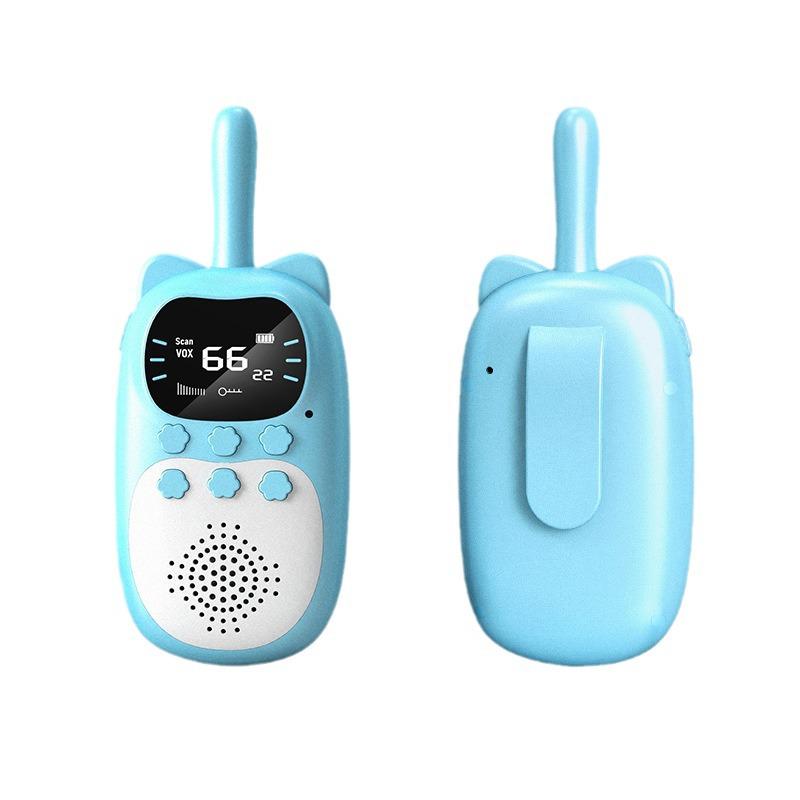 Mini Walkie Talkie Toy for Kids, 3KM Range, USB Charging, Outdoor Play, Parent-Child Interaction, Educational