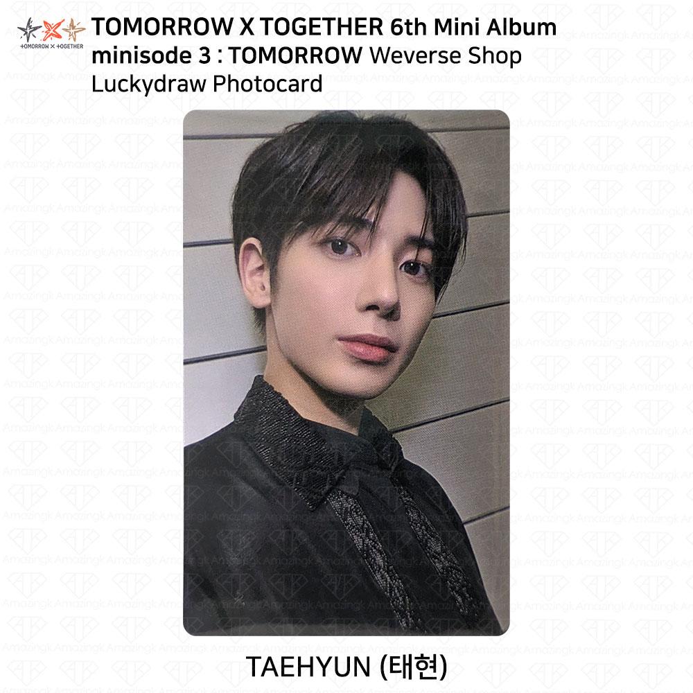 TXT Завтра X Вместе, мини-эпизод 3: Фотокарточка с розыгрышем удачи ЗАВТРА KPOP