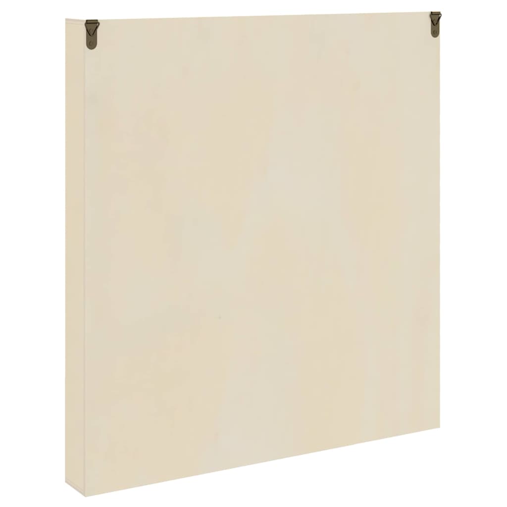 Wall Display Case Wall Mount Beige 40 x 4.5 x 43 cm