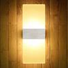 LED Wall Light Modern 3W Rectangular Acrylic LED Wall Sconces Light Bedside Decoration Lamp