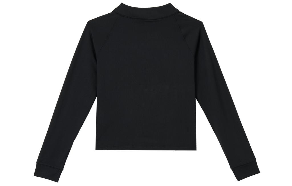 Nike Long Sleeved T Shirt Women's Black Set in Shoulder CV4698-010