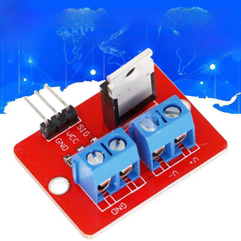 Модуль драйвера MOSFET IRF520, совместимый с микроконтроллерами, ARM, Raspberry Pi