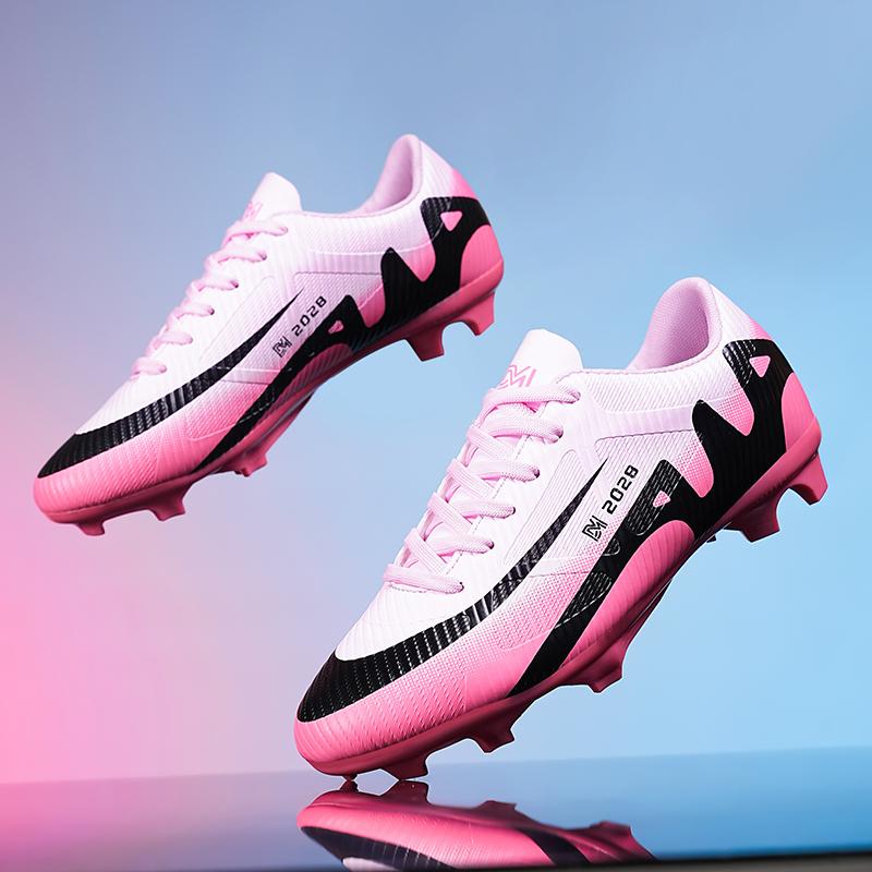 Высококачественные мужские футбольные бутсы для зала, ультралегкие бутсы для игры на искусственном газоне, детские кроссовки, тренировочные футбольные бутсы, Chuteira Campo 32-46