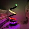 Современная RGB спиральная настольная лампа: 36 режимов, Минималистичный дизайн, USB-подключение