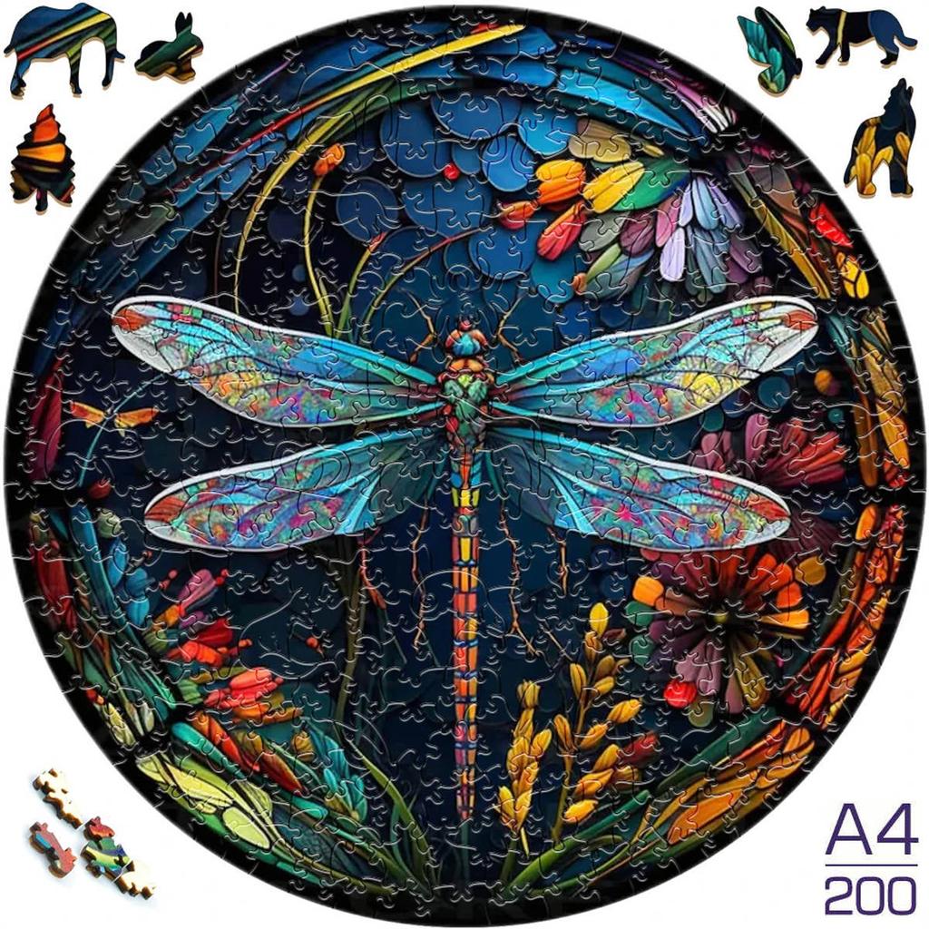 Non-Toxic Koala Animal Jigsaw Puzzles For Adult Or Kids3D Wooden Puzzle Boutique Gift Box Packaging Children Christmas Gifts