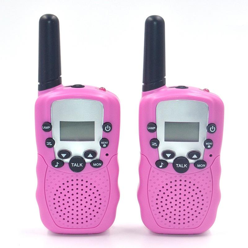 Two toy walkie-talkies T388 pager communication device for outdoor interactive use