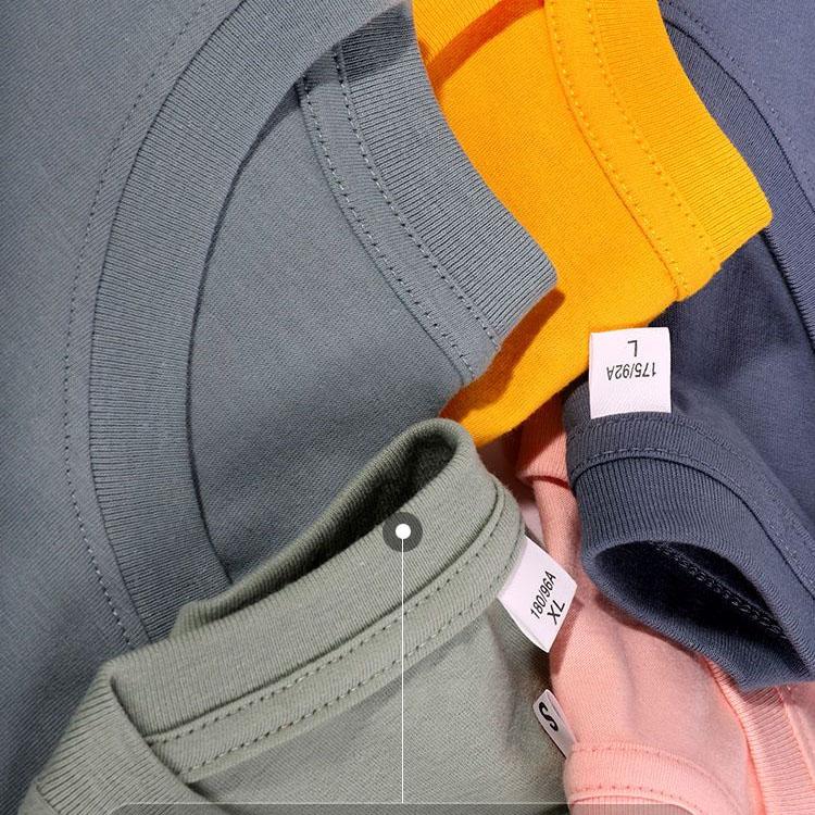 Short Sleeved T Shirt Men's Summer Trend Cotton Loose Top Youth T Shirt Men