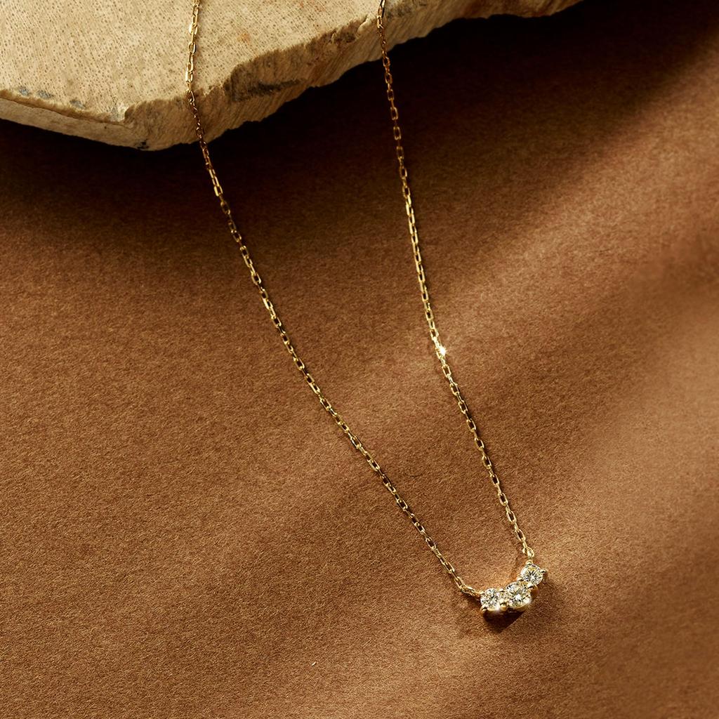 Vendome K18YG Diamond Necklace GGVN015340DI [Official] [VIH Aoyama]