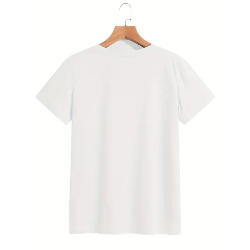 Женская хлопковая футболка «The Vintage Clothing Co», женская повседневная футболка с коротким рукавом и круглым вырезом, модная одежда высокого качества, топы