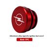 czxkqr1 For Opel 1/2PCS Car Logo Cigarette Lighter Dust Plug Button Socket Protective Cover OPC Astra J H G K Insignia Corsa D B E Mokka