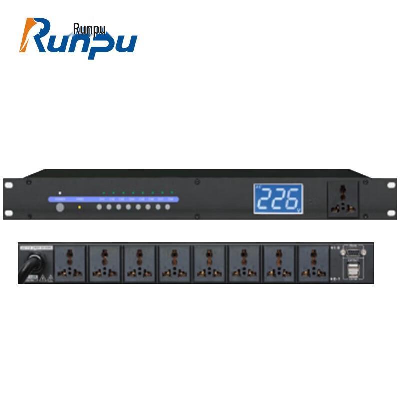 Runpu 8-Channel Audio/Video Conference Power Sequencer (CN version)