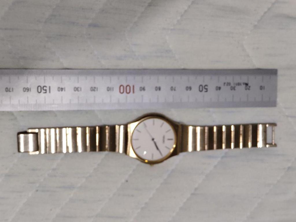 [USED] SEIKO Analog Watch White/Gold