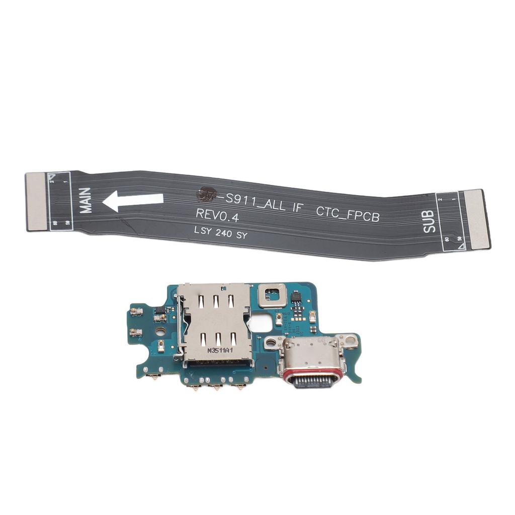 Разъем для док-станции с портом зарядки телефона USB C Разъем для док-станции с портом зарядки для Galaxy S23 SM‑S911F