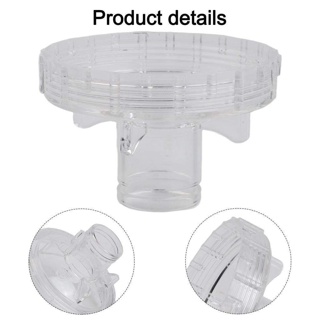 Sand Filter Pump Cover Transparent Pump Cover Easy Installation Design