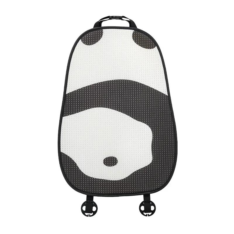 2024 Cartoon Panda Car Seat Cushion Full Set Fashion Breathable Car Seat Cushion Cover Anti Slip Panda Interior Accessories