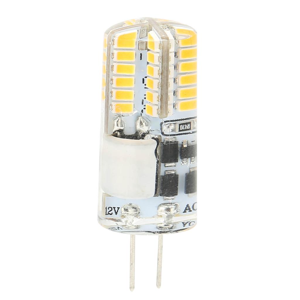 Лампа G4 48LED лампочка 3W 300LM Bi Pin Light NonDimmable для люстр AC DC 12V(Теплый белый