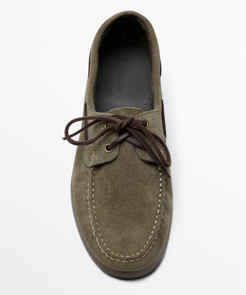 Кожаные мокасины Massimo Dutti