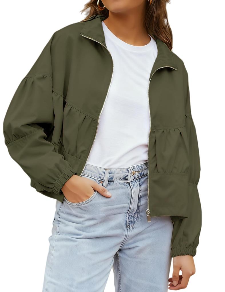 Hoodies For Women Long Sleeve Zip Up Sweater Jackets Loose Casual Hooded Jackets With Pockets