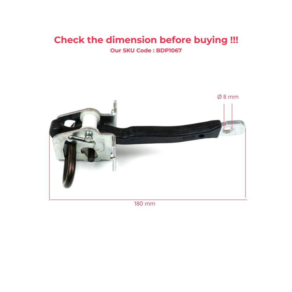 EDP1067 Front Left OR Right Door Catch Hinge Brake Stop Check Strap Limiter 51218193447 for BMW 5 Series E39 Sedan Estate SW