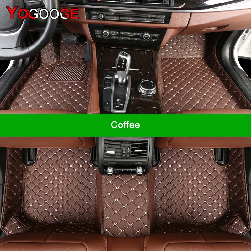 YOGOOGE Custom Car Floor Mats For Lexus NX NX200t NX250 NX300 NX300h NX350 NX350h NX450h Auto Carpets Foot Coche Accessorie