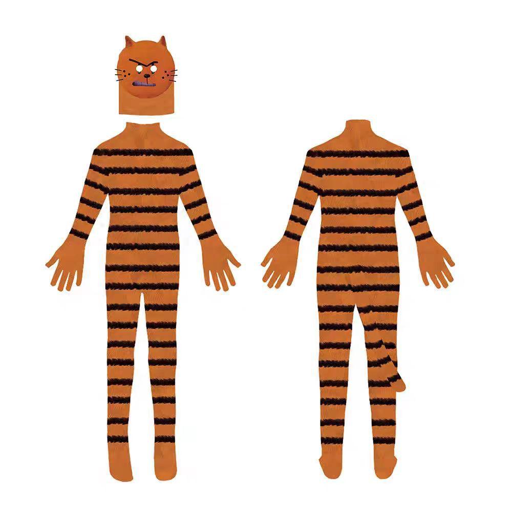 Хэллоуин сценический костюм собака-детектив mn косплей костюм собака-человек