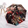 1pc Anime Character Outdoor Umbrella - Automatic Opening/Closing, Portable 3-Fold Design, 8-Bone Iron Frame, Perfect Gift for Fans, Travelers, Da