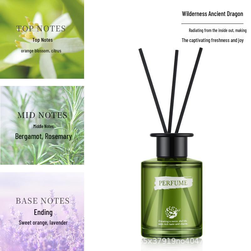 Роскошный безпламенный аромадиффузор для длительного аромата в помещении - Идеально подходит для дома, отеля и дезодорации ванной комнаты.