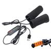 PAVIKE Motorcycle Grip Fast Heating Handlebar USB 3 Temperature Easy Strong Temperature Electric Heated Electric Heated Motorcycle Parts Cold Hot
