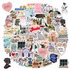 Reading Stickers 100 Pieces Reading Stickers Computer Notebook Vinyl Vinyl Waterproof Stickers