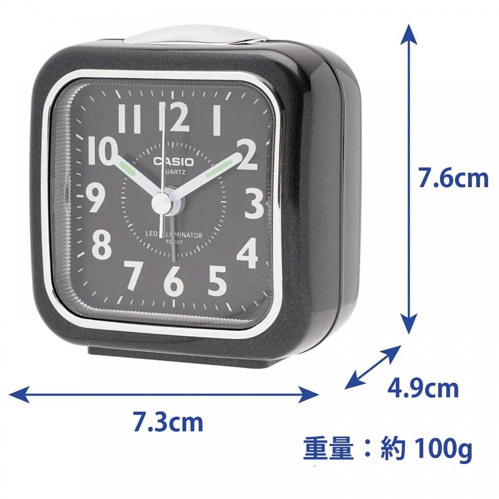 Casio Настольные кварцевые часы Super Illuminator Black TQ-157-1BJF