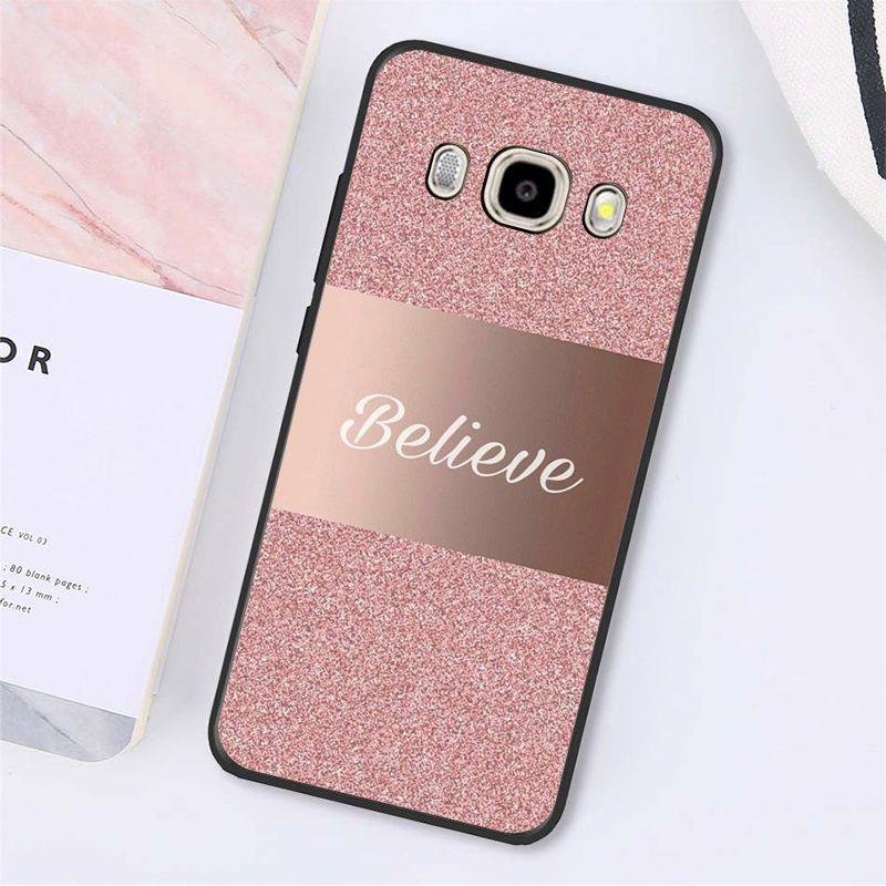 Yinuoda Чехол для телефона с блестками розового золота и розового цвета Для Samsung Galaxy J7 J6 J8 J4 J4Plus J7 DUO J7NEO J2 J5 Prime